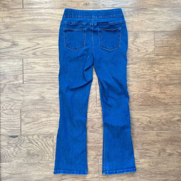 Denim & Co D & Co Jeans Size 8 Signature Perfect Flex Pull-On Medium Wash - Picture 2 of 8